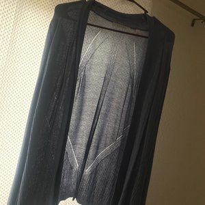 Cyrus Heather Blue Cardigan